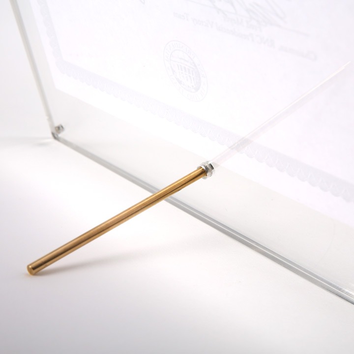 Masa Üstü Pleksi L Çerçeve - Görsel 2