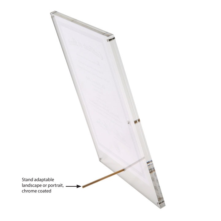 Masa Üstü Pleksi L Çerçeve - Görsel 4