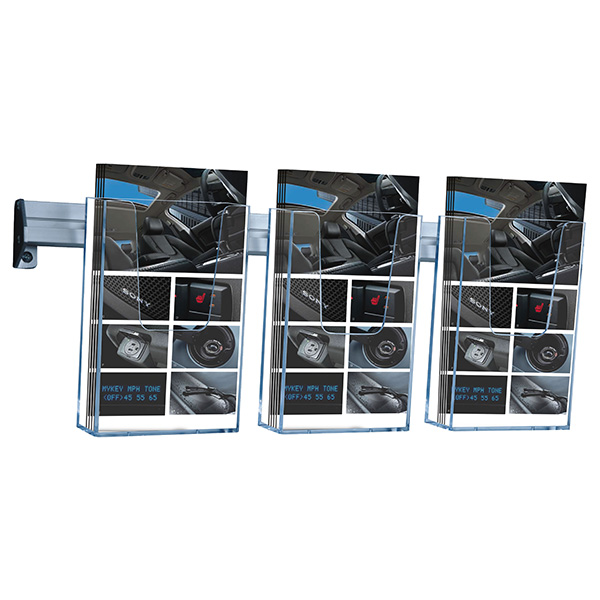 Snapper Duvar Tipi Kokteyl Broşür Raflar - Görsel 5