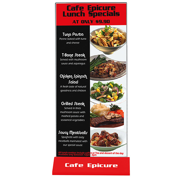 Snapper Piramit Menü Tutucu - Görsel 3