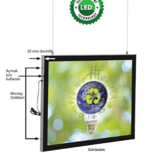 Alternative view of Snapper Magneco Led Box Çift Taraflı