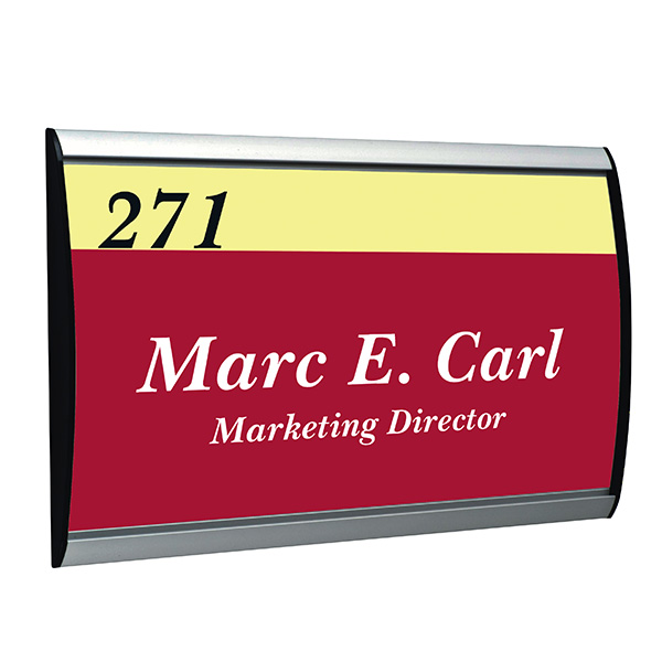 Düz Kenarlı Duvar Tabelası