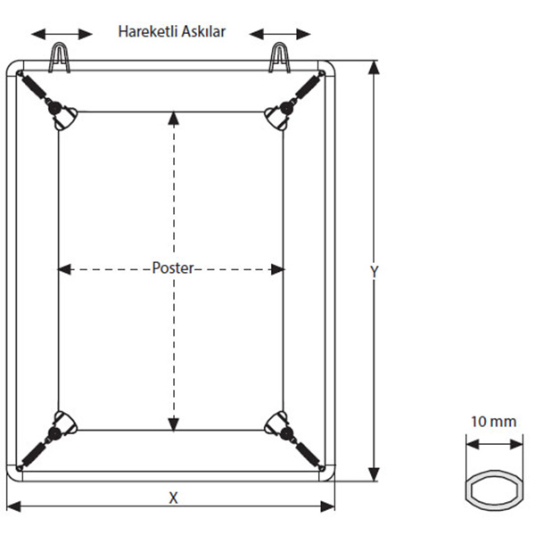 Snapper Streç Çerçeve - Görsel 4