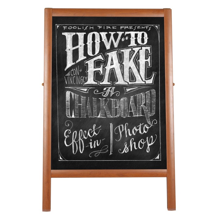 Ahşap Görünümlü A Pano