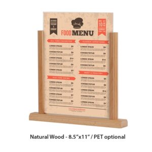 Vintage Fort Menü Tutucu